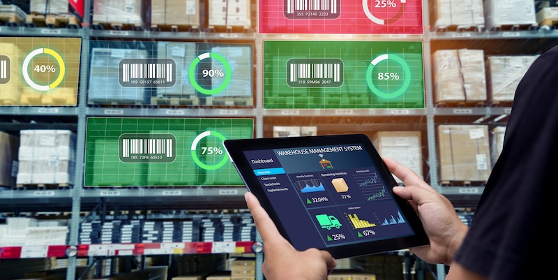 Using a Warehouse Management System in a Warehouse