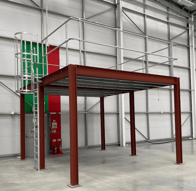 Amazon warehouse plant platform