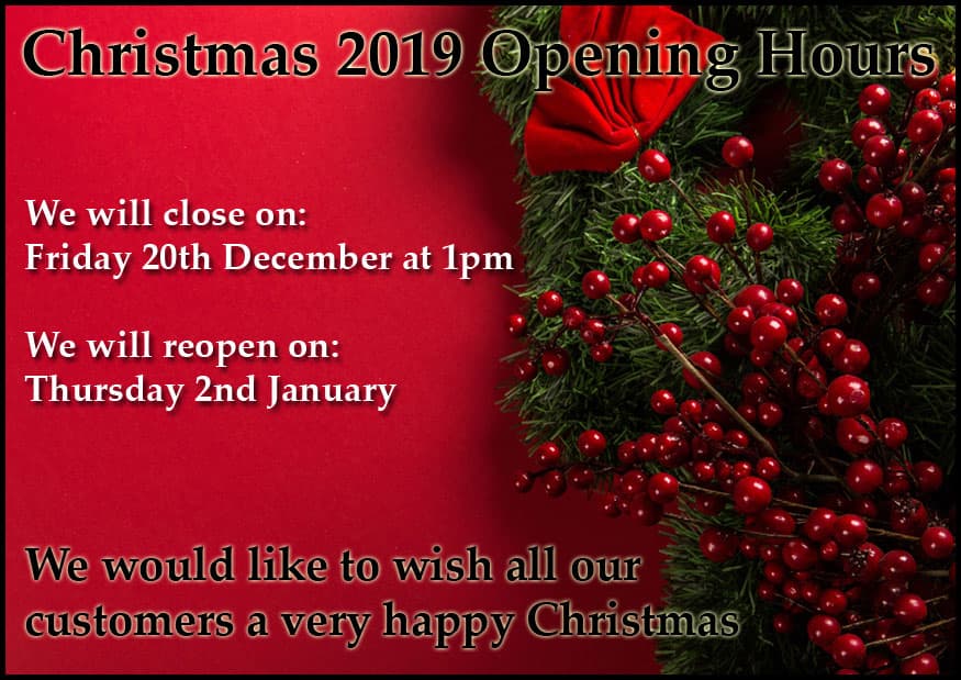 United Storage Systems Christmas 2019 Opening Hours