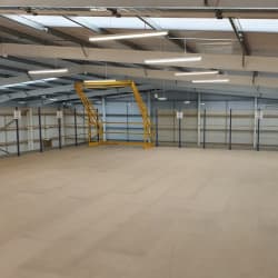Mezzanine Floor Provides Extra Storage for Plumbing Supplies Company